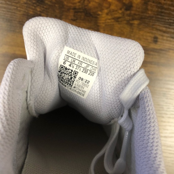 Adidas Superstar Originals Classic Shell-toe Cloud White Green Size 6 - Picture 9 of 11